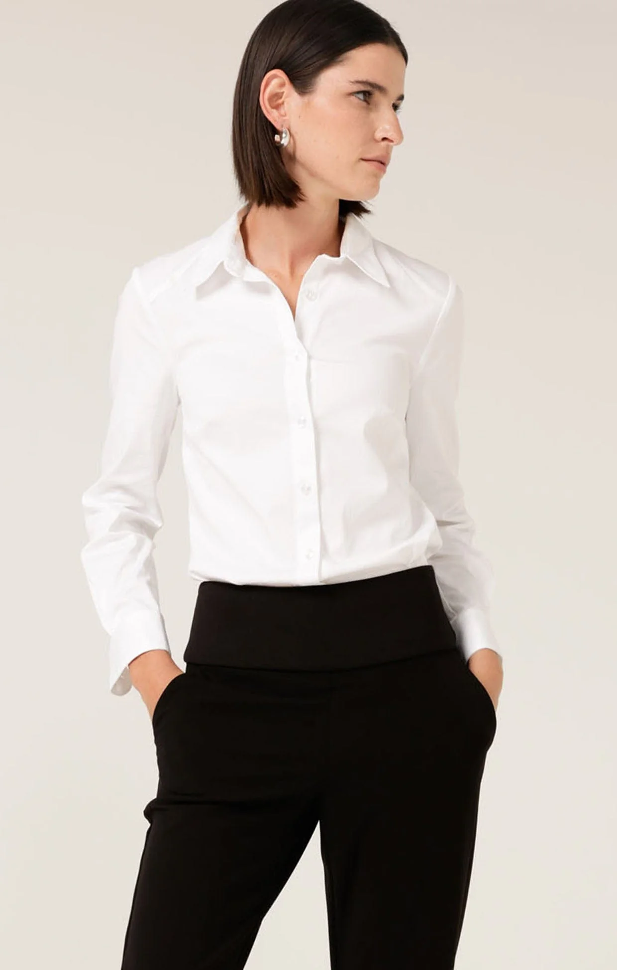 CLASSIC SHIRT IN WHITE - Image 4