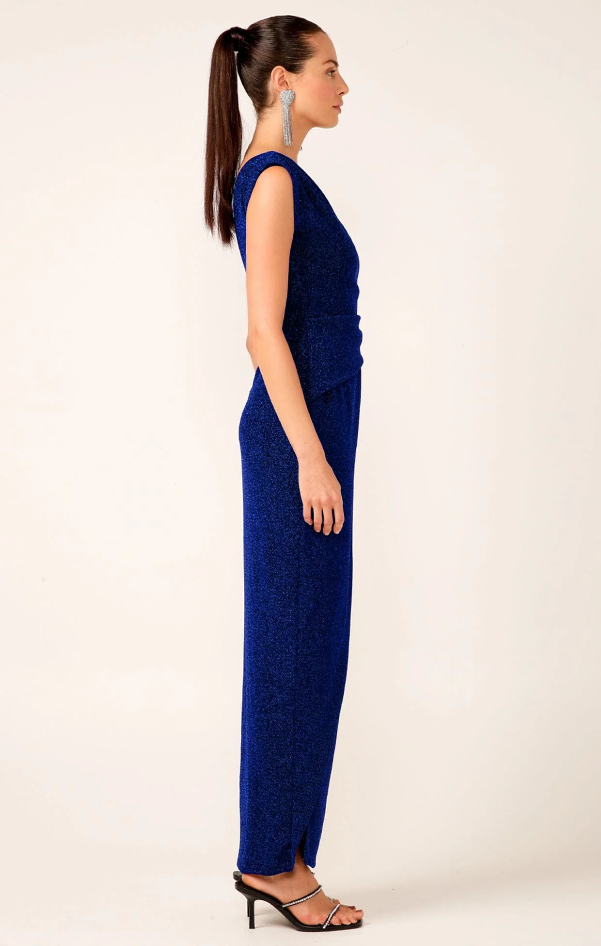 VALEDICTORY DRESS IN SAPPHIRE - Image 5